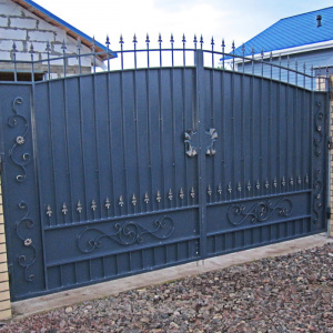 Металлические ворота